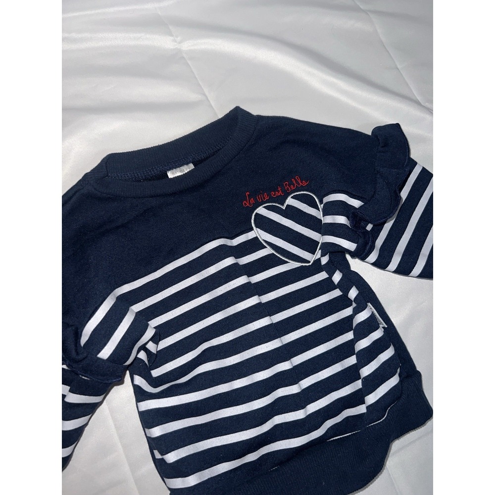 Badgley & Mischka Toddler Girls Size 12-18 Months Long Sleeve Perfect Condition
